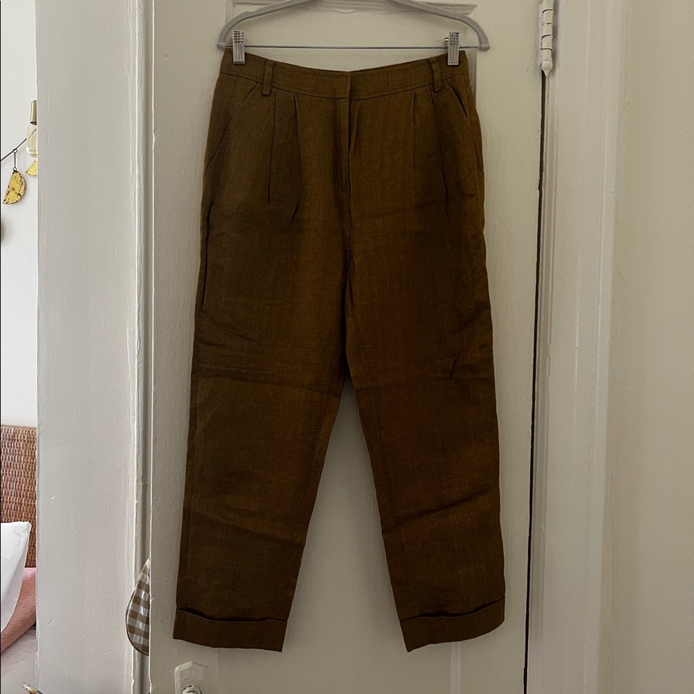 Tibi Linen Pant